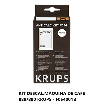 Descalcificador Universal Krups F054001B P/Máquinas De Café 