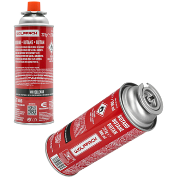 Cartucho De Gas 227G Wolfpack P/Fogoes Compactos            