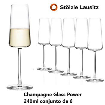Power Calice Flute 24Cl Stolzle Lausitz Pack-6              