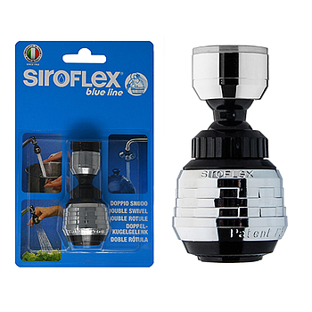Atomizador Dupla Função Cromado-Preto Siroflex              