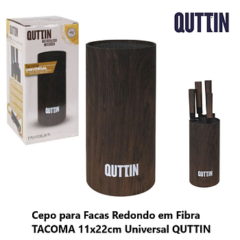 Cepo Tacoma  Redondo Fibra Takamura 11X22Cm Quttin          