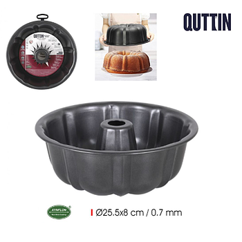 Molde Anti-Aderente Rollo  25.5X8Cm/0.7Mm Quttin            