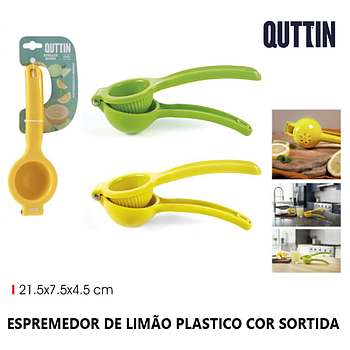 Espremedor De Limões Plastico Cor Sortida 21.5X7.5X4.5Cm    
