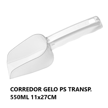Corredor Gelo Ps Transp. 550Ml 11X27Cm                      