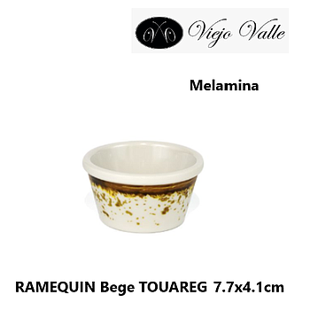 Ramequin Melamina Bege Touareg 7,7X4,1Cm 8Cl                