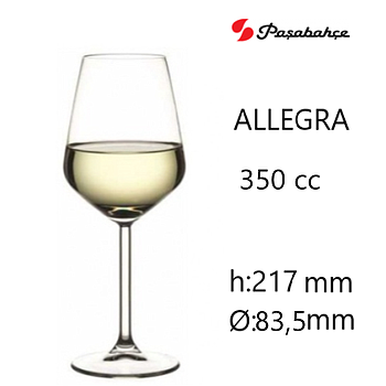 Calice Allegra 345 Cc Pasabahce                             