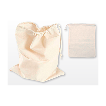 Saco Para Pão Em Algodão C/Cordão 20X24Cm                   